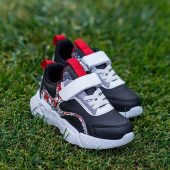 خرید کفش بغل طرح 113 Stepping مشکی-قرمز
