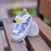 خرید صندل چريکی سفید-آبی Fashion A117S KK درجه یک