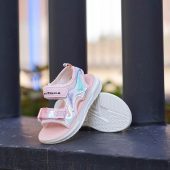 خرید صندل هولوگرام Kids F-2406 صورتی درجه یک