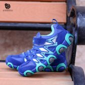 خرید کفش چهار لوزی BKG-71972 آبی وارداتی