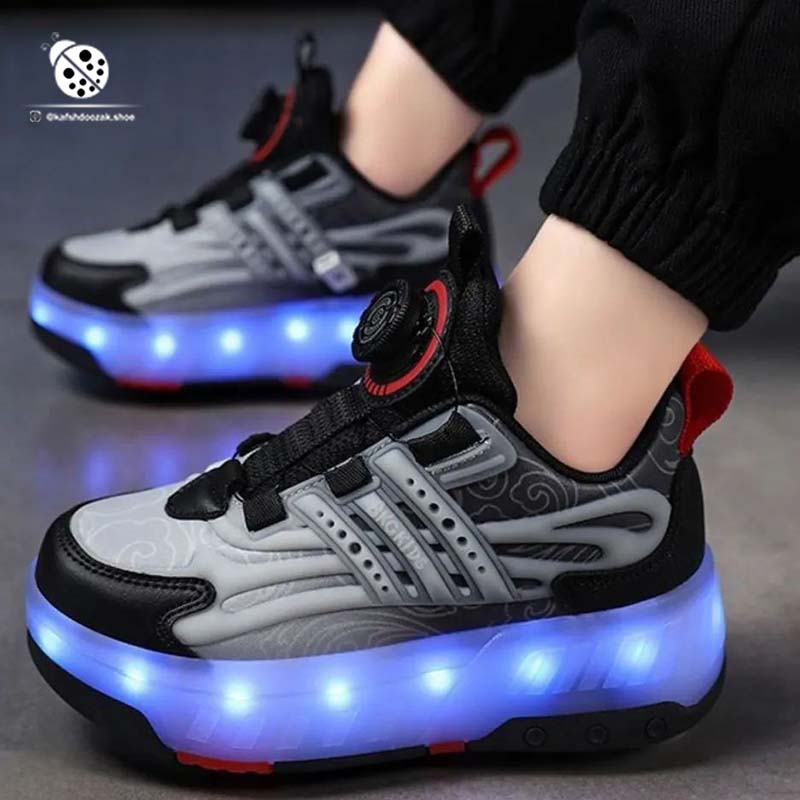 skate-shoes1 کفش اسکیت BKG طوسی درجه یک