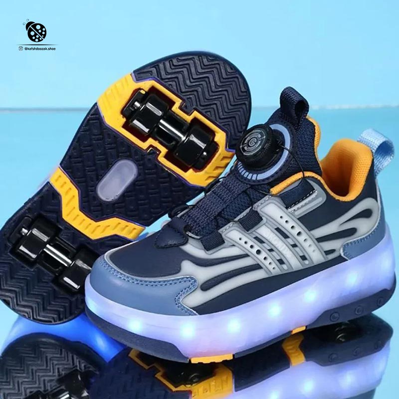 skate-shoes-for-children-(3) خرید کفش اسکیت BKG سرمه ای