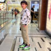 کفش اسکیت BKG طوسی