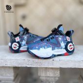 کفش آرکا آبی-قرمز