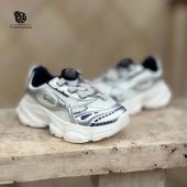 خرید کفش بافت بغل Dabi M Shoes L19 نقره ای-آبی