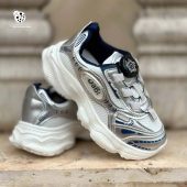 کفش بافت بغل Dabi M Shoes L19 نقره ای-آبی