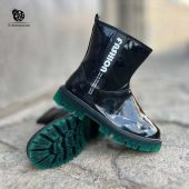 خرید نیم بوت براق Fashion E28-6 مشکی