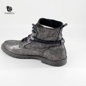 نیم بوت براق Lovely Skull نقره ای