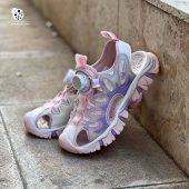 صندل 15281 W.Kids صورتی-یاسی