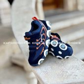 کفش اسپرت چراغدار ZYQ25628 BKG سرمه ای-نارنجی - Image 3