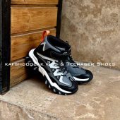 نیم ساق اورجینال Zyd25717 BKG مشکی-نارنجی