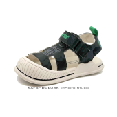 صندل پسرانه طرح چريکی روزمرگی مشکی | برند King Kids-a117s | وارداتی - Image 2