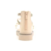 صندل تابستانه دخترانه طلقی کرم As-21914 - Image 5