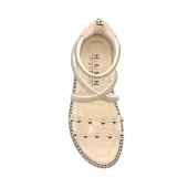 صندل تابستانه دخترانه طلقی کرم As-21914 - Image 6
