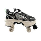 کفش اسکیت اتوماتیک مدل AB-403 یونیسکس - رنگ مشکی - Image 4