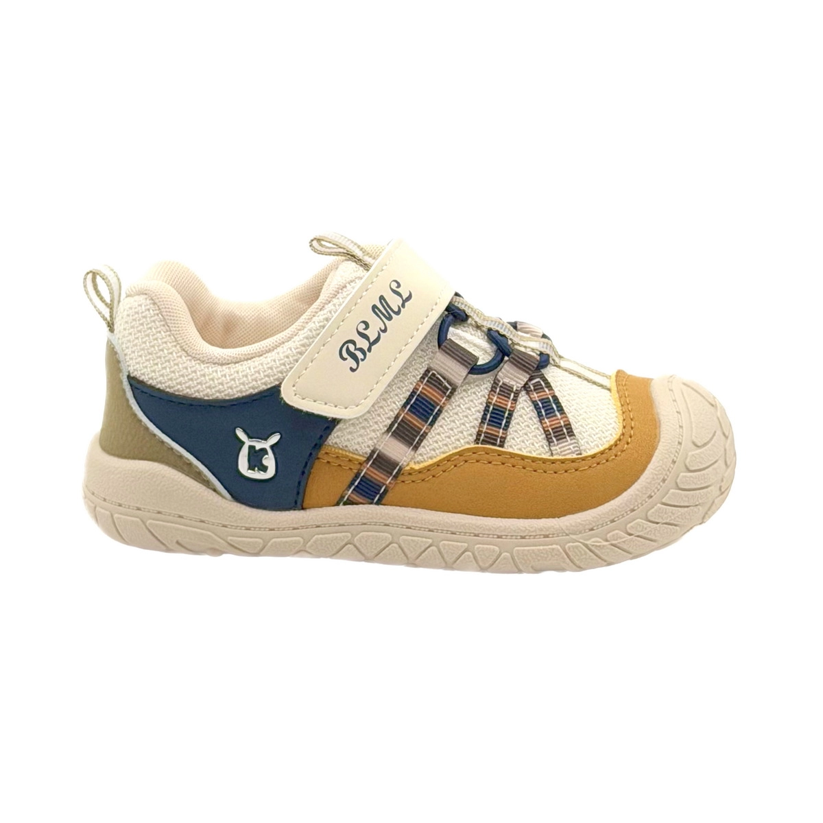 kafsh-sport-orginal-girl and boy- No42 Bradmiller-kerem zard-1 کفش اسپرت بچگانه برند Bradmiller مدل No42 رنگ خردلی - تصویر 1